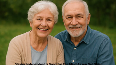 Staying Independent Is Good For The Mind As You Get Older